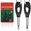 Stocking Stuffers for Men, AOGUU 6-in-1 Keychain Screwdriver Bit with