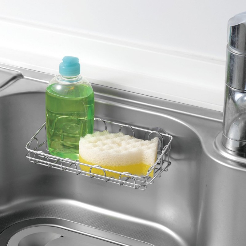 Wahei Freiz SUI Goot SUI-6066 Scrubber Rack, Stainless Steel, Suction