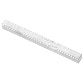 sourcing map 1pcs Door Spindle Bar, 90mm Long Door Knob Spindle, Iron Handle Spindle Bar Door Lock Replacement Parts for Most Type Door Knobs, Silver