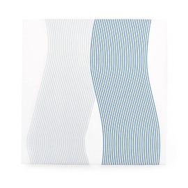 Style Decor W4900110 Fabric Panel, M Size (13 x 13 inches (33 cm) x 13.0 inches (33 cm) Water Flow