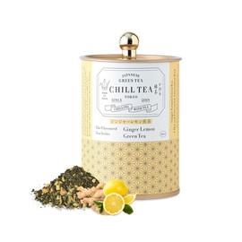 CHILL TEA Tokyo Green Tea Ginger Lemon - 100% Japanese Green Tea - Citrus Aroma (100 g)