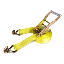 ANLU LOAD Ratchet Tie Down Strap,2" x 27'Cargo Strap Hooks-B S:10,000Lbs-Suitable for Strapping and Securing Truck & Trailer Loads.4PACK