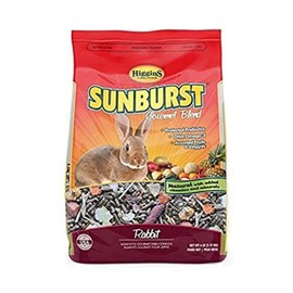 Higgins Sunburst Gourmet Rabbit Food Mix, 6 lbs, Large, Model:466046