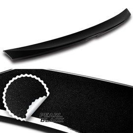 W-POWER, ABS Rear Trunk Lip Wing Spoiler Compatible with 2016-2024 Mazda Miata MX-5, Rear Wing STP-Style Replacement Trunk Boot Rear Spoiler, Pearl Black