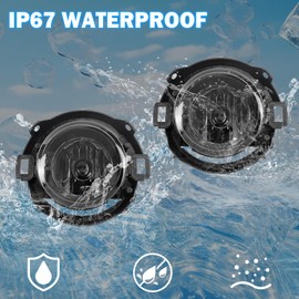 Fog Lights Assemblies Compatible With 2005-2015 Xterra 2010-2019 Frontier Front Bumper Fog Lamps w/Switch Wiring Harness