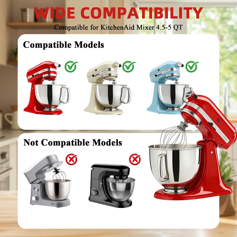 Mixer Slider Mat for KitchenAid 4.5-5 Qt Tilt Head Stand