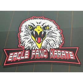 Avery Cobra Kai Eagle Fang Karate Sticker - Strike First No Mercy Logo - Vinyl Decal