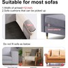 Cat Scratch Sofa Protector,27.6" L*19.6" W Cat Scratch Furniture Protector