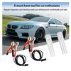 Augeny - Adaptador de limpieza para inyector de combustible automático,