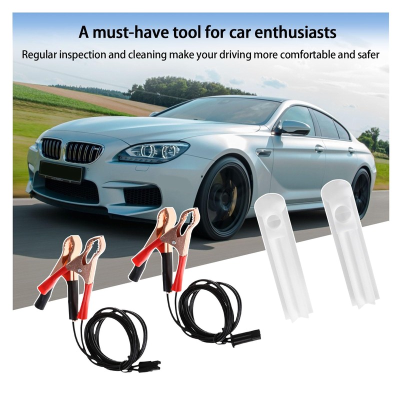 Augeny - Adaptador de limpieza para inyector de combustible automático,