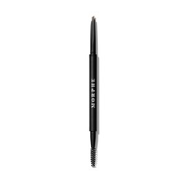 Morphe Definer Eyebrow Pencil Dual-Ended Brow Pencil & Spoolie - Shade: Chocolate Mousse (soft black)