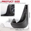 KEEPDSGN For Dodge Challenger 2008-2023 4PCS Mud Flap Splash Guards