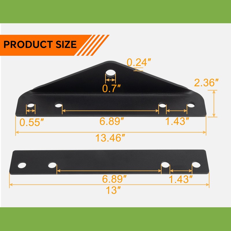 ustintec 79108500 Trailer Hitch Kit Compatible with Gravely ZT HD,