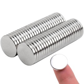 DGDUBRB 15x2mm Neodym Magnete Extra Stark, 50 Stück Magnete Round für Magnettafel, Starke Magnete Klein, Neodym Magnete für Handwerk, Kühlschrankmagnete, Magneten Starker Halt