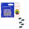 FDL Pack of 5, Clear 'Push in' Bulbs. 7v 0.7W,