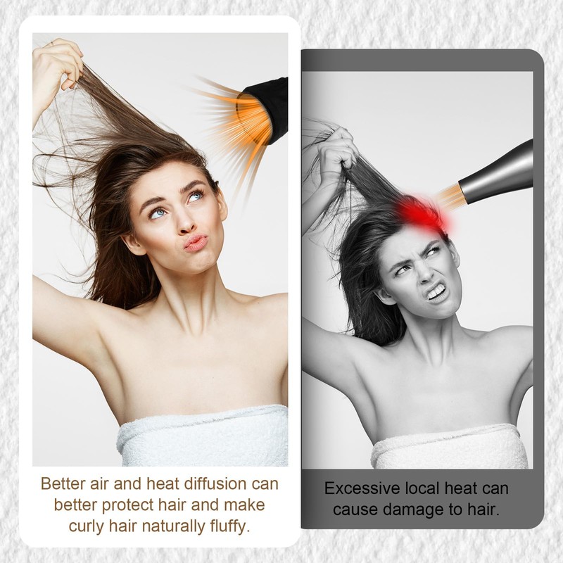Universal Hair Dryer Diffuser Sock, Universal Difuser Cap for Hair