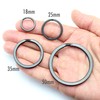 TUNUKE Ti Titanium Ring, Keychain, Key Ring, Key Hook, Carabiner,