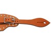 Spur Strap Artificial Leather Adjustable Western Spur Strap with Buckle