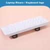 2Pcs Self-Adhesive Mini Portable Laptop Stand Foldable Portable Computer Keyboard