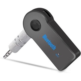 Bluetooth Transmitter Receiver Wireless Adapter, 3.5mm AUX Car Bluetooth Adapter with Noise Cancelling, 2 in 1 Wireless Bluetooth Transmitter and Receiver for Cars, Speakers, Stereo