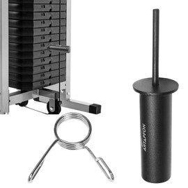 AHTAPFON Weight Stack Pin Dia 10mm Length 110mm Long Weight Stack Extender for Cable Strength Exercise Machine- Gym Pin Fitness Equipment for Gym or Home Training