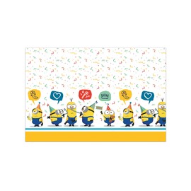 Procos Folat 92137P Minions Tablecloth 180 x 120 cm Multi-Coloured