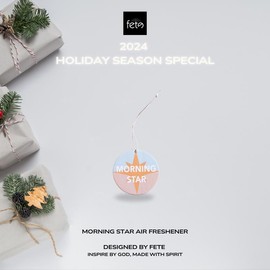 Fete Names of Jesus Air Freshener - Style: 1*Morning Star