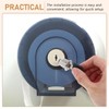 SOLUSTRE Toilet Paper Dispenser Lock and Keys Set Stainless Steel