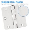 18 Pack Satin Nickel 3.5 Inch x 3.5" 1/4" Radius
