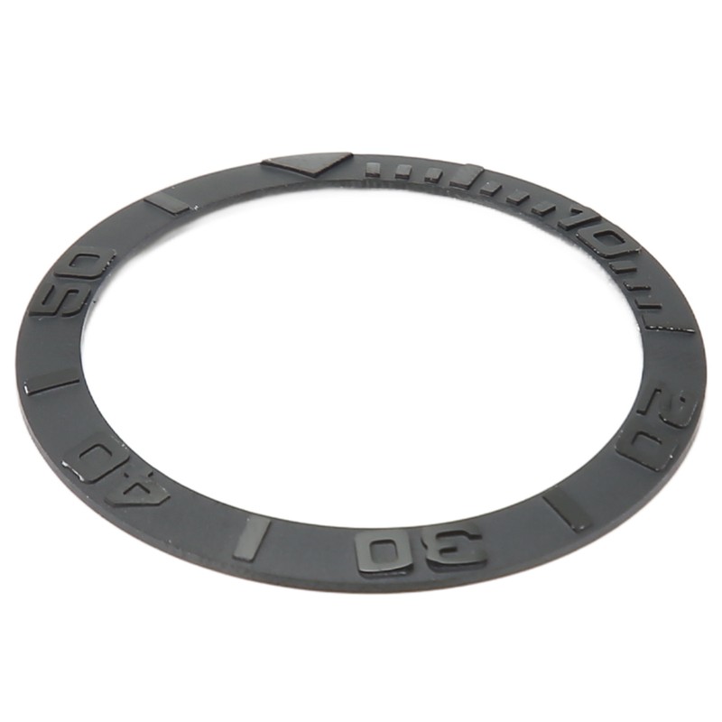 Watch Bezel Insert 38mm Ceramic Embossed Digit Watch Bezel Ring