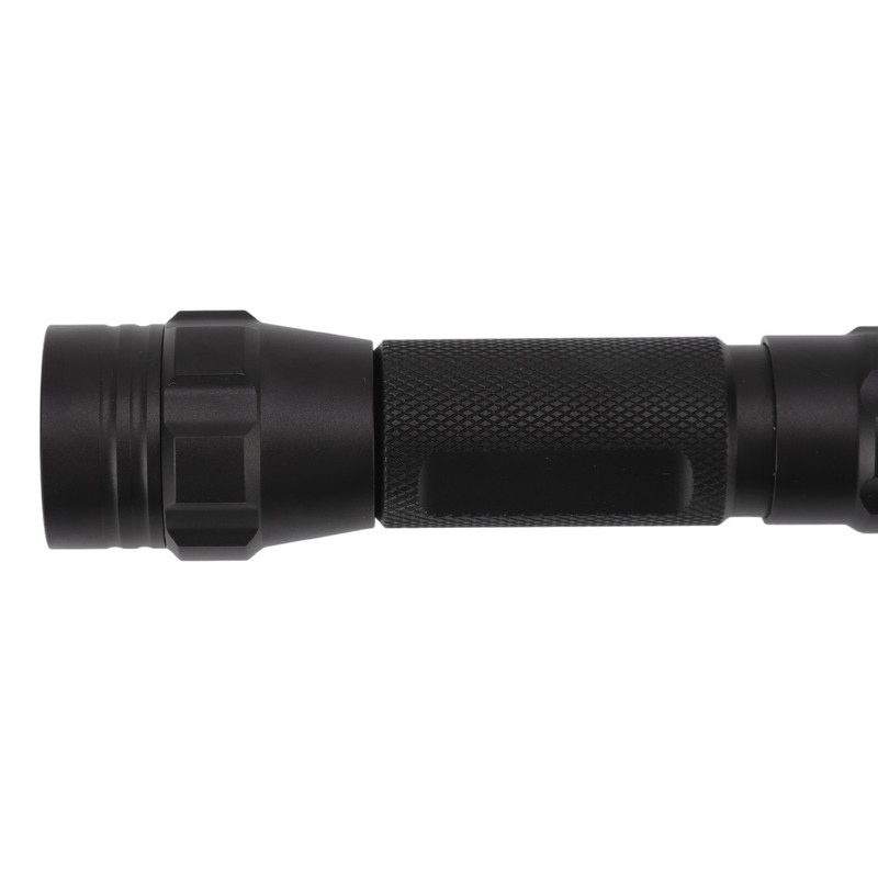 LED Flashlight White Light Battery Powered Aluminium Alloy Retractable Zoom