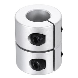 MECCANIXITY Shaft Coupling 12.7 to 12.7mm(ID) 30mm(L) Aluminum Alloy Shaft Coupler Connector Rigid Joint Motor Accessories for 3D Printer DIY Robots Model CN