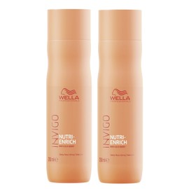 2 x Nutri Enrich Deep Nourishing Shampoo Invigo Wella Professionals with Goji Berries 250 ml = 500 ml