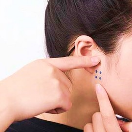 Facial wrinkle patch, face lifting tape, V-line jawline lifting, 40 sheets 6ea