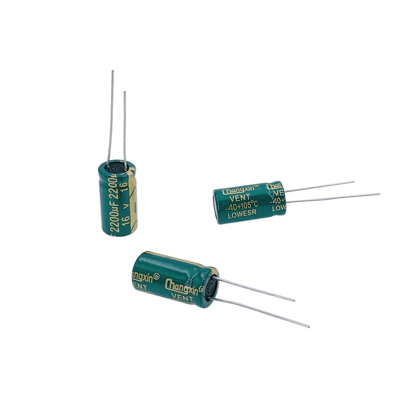 PENGLIN 10pcs Electrolytic Capacitors Aluminum Electrolytic Capacitors 16V 2200UF 105℃