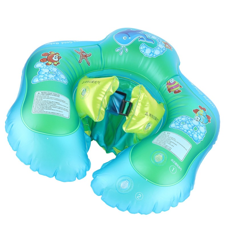 Baby Swimming Ring PVC Cartoon Inflatable Swim Float Children Anti