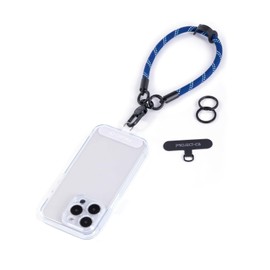 Project-cb Phone Wrist Strap×1,Phone Tether Tab×2,Phone Wristlet,Phone Lanyard Wrist Strap,Key Holder,Keychain,Key Ring×2(Blue)
