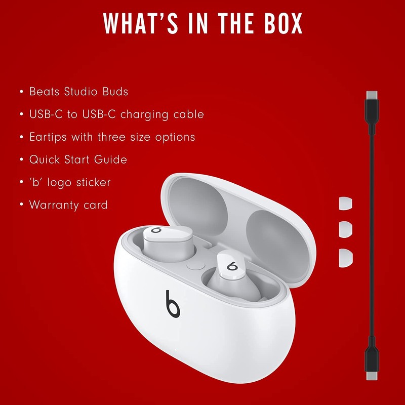 Beats Studio Buds - True Wireless Noise Cancelling Earphones -
