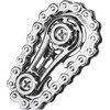 Cool Sprockets Fidget Spinner Toy, Metal Bicycle Chain Desk Fidget