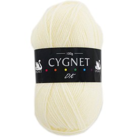Cygnet Cream Double Knitting Yarn - 100g