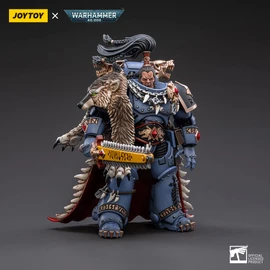 Toyverse JOYTOY 1/18 Action Figure Warhammer 40,000, Space Wolves Ragnar Blackmane, Movable Joints, Character Model, from 15 Years