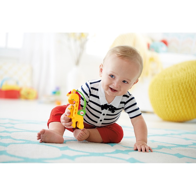 Mattel Fisher-Price CGR92 - Giraffen-Mami und Baby, Babyspielzeug