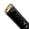 Samurai Sword Black Shift Knob Shifter Alloy Katana with Adapters