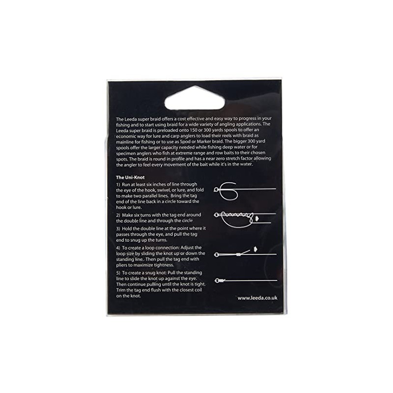 LEEDA Super Braid 137 m, andere, 30 lb