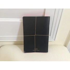 Bieffe Handmade Italy 3 Stationary Journal Note Book Drawing Writing Diary Lined (Black)