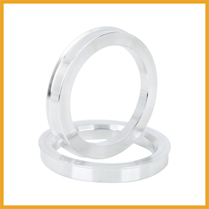 Partuto 4pcs 73.1 to 57.1 mm Aluminium Alloy Car Hub