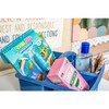 Teacher Created Resources Slate Blue Plastic Storage Caddy, Pack of
