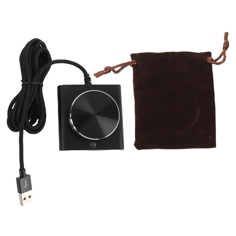 USB Volume Control Knob for PC, Mute or Pause Key,