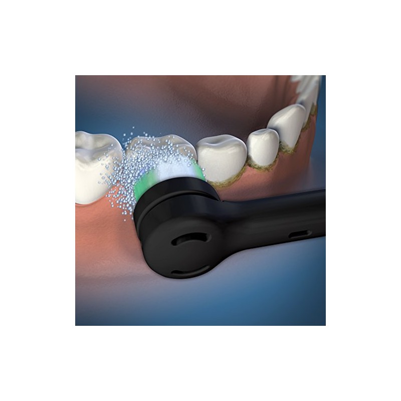 Waterpik Triple Clean Complete Care Replacement Brush Heads, Black, OTRB-3WB,