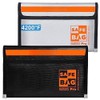 Small Fireproof Bag for Cash and Documents (9.5x5.8") 4200°F Upgraded